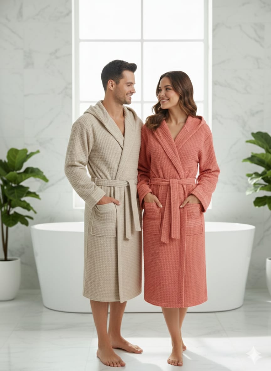 Accappatoio Nido D'Ape