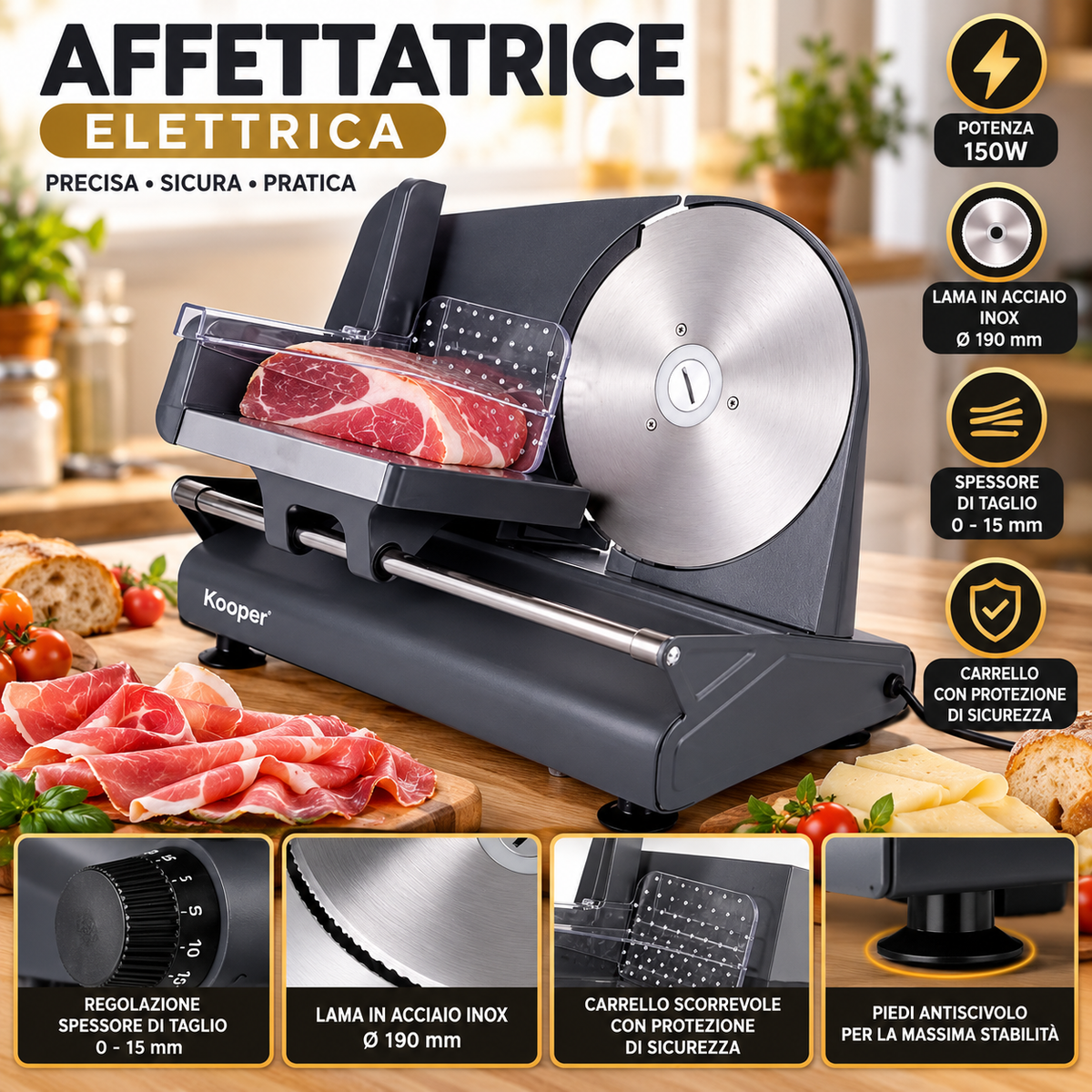 Affettatrice elettrica