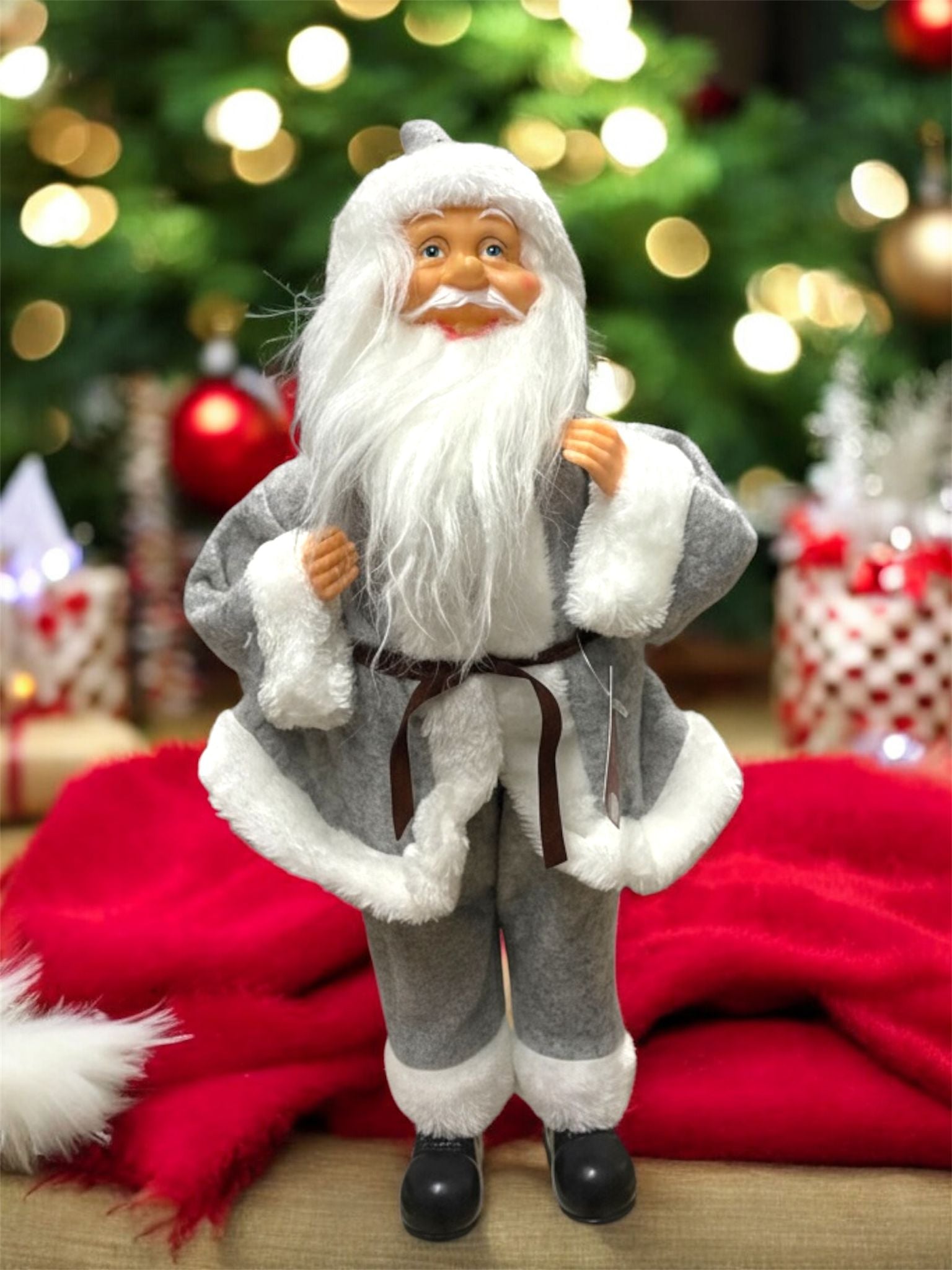 Babbo Natale Grigio 45cm