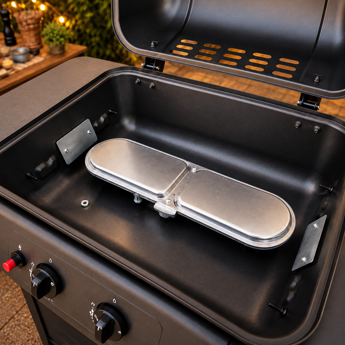 Barbecue a gas 2 fuochi