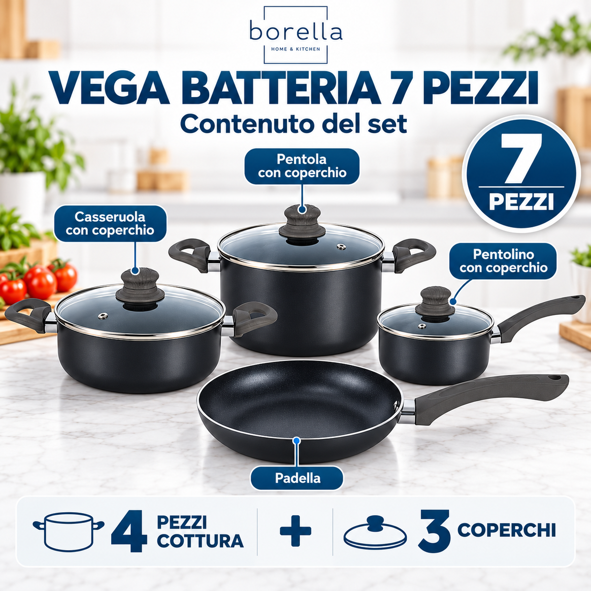 Batteria di pentole