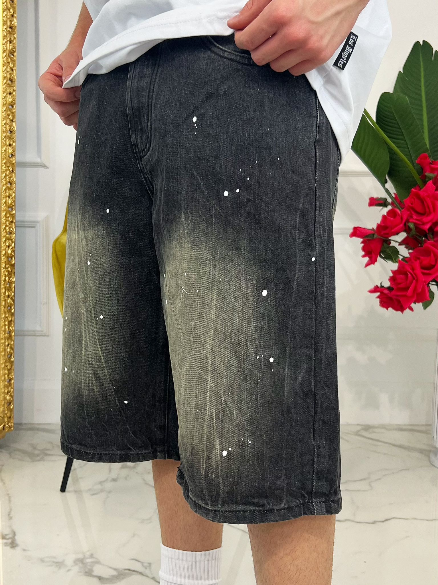 Bermuda Denim Nero
