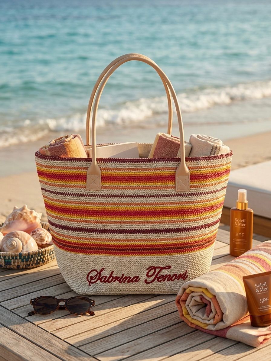 Borsa Positano Arancione