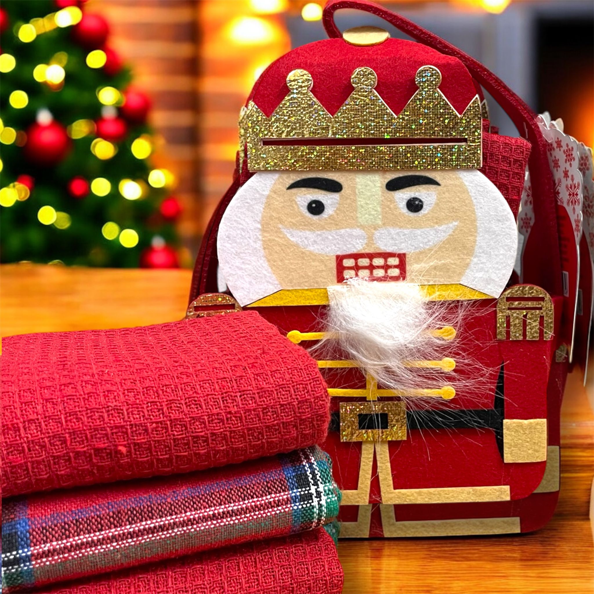 Borsetta Natale+strofinacci