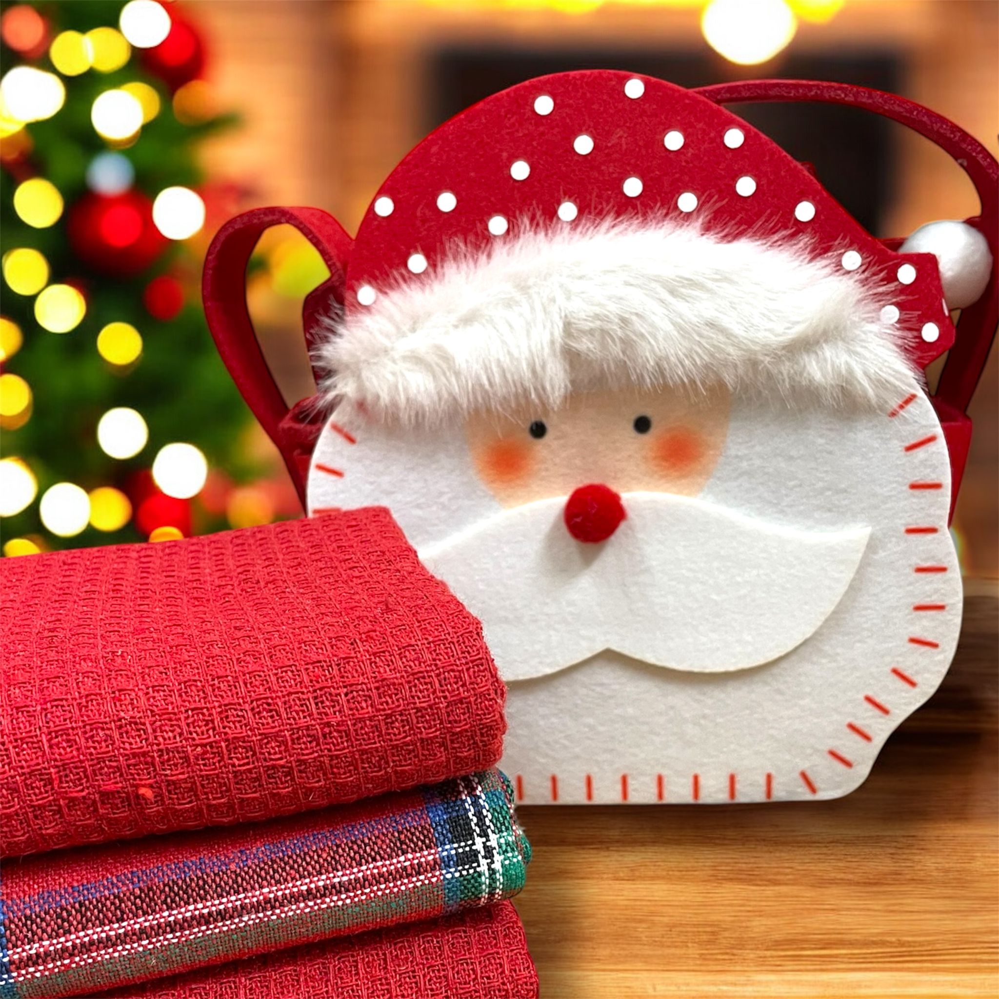 Borsetta Natale+strofinacci