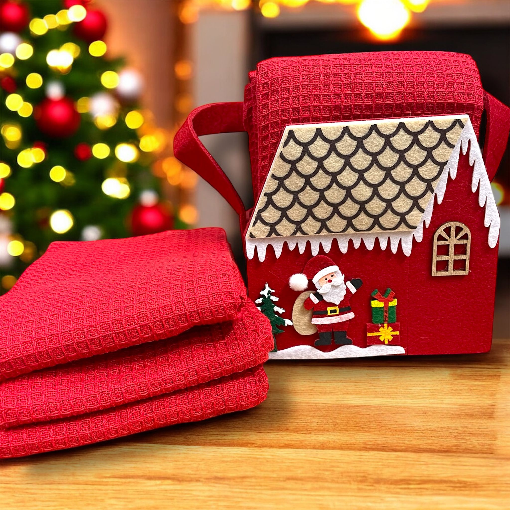 Borsetta Natale+strofinacci