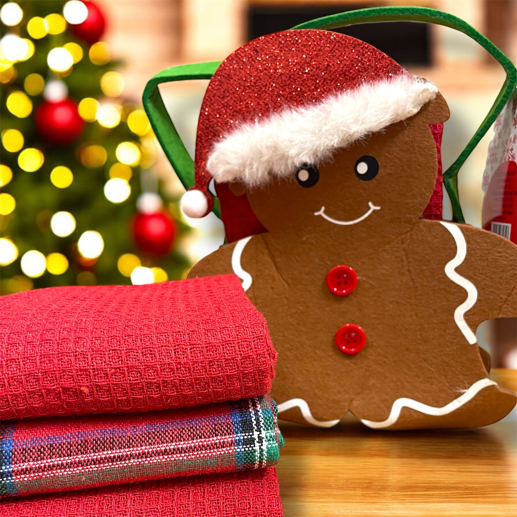 Borsetta Natale+strofinacci