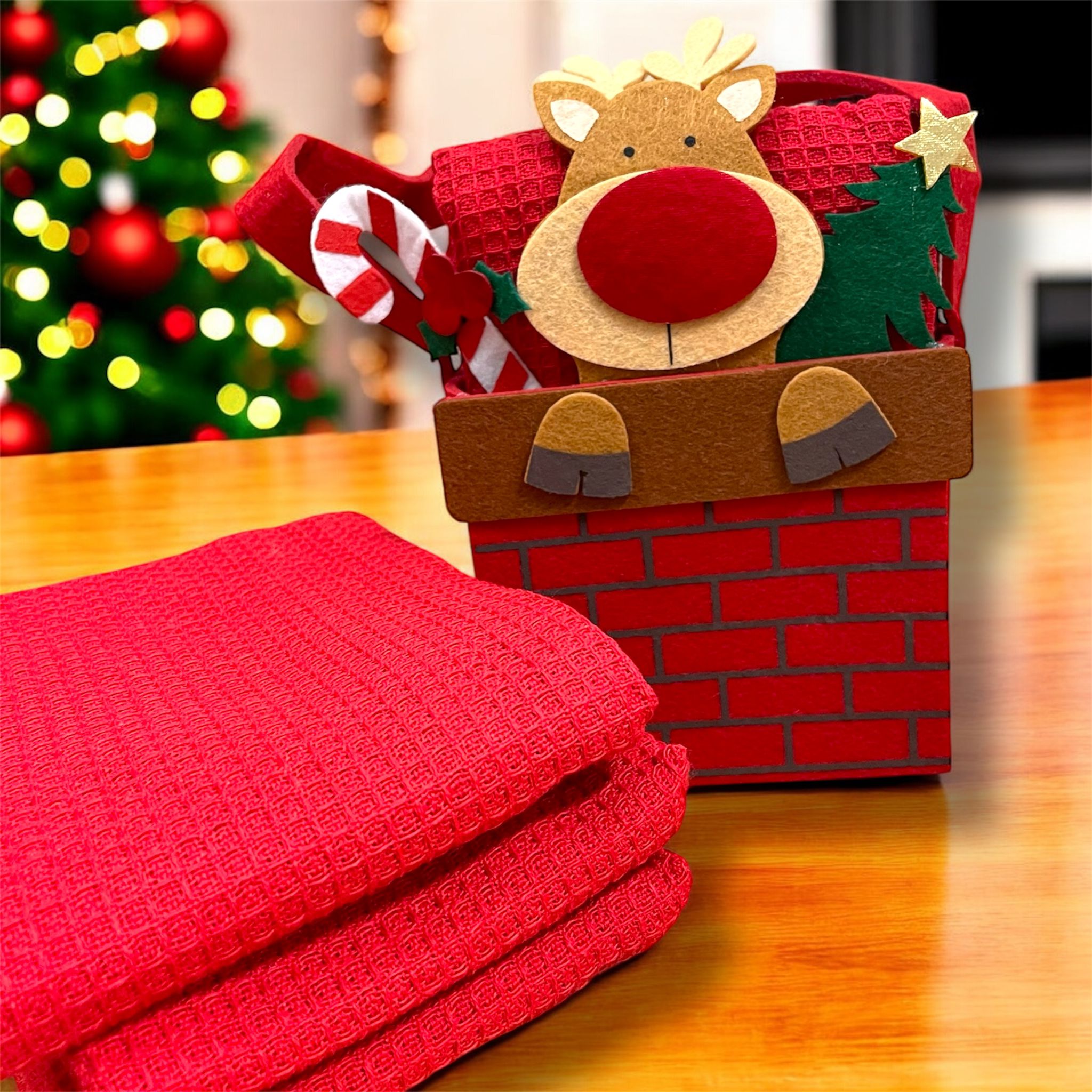 Borsetta Natale+strofinacci