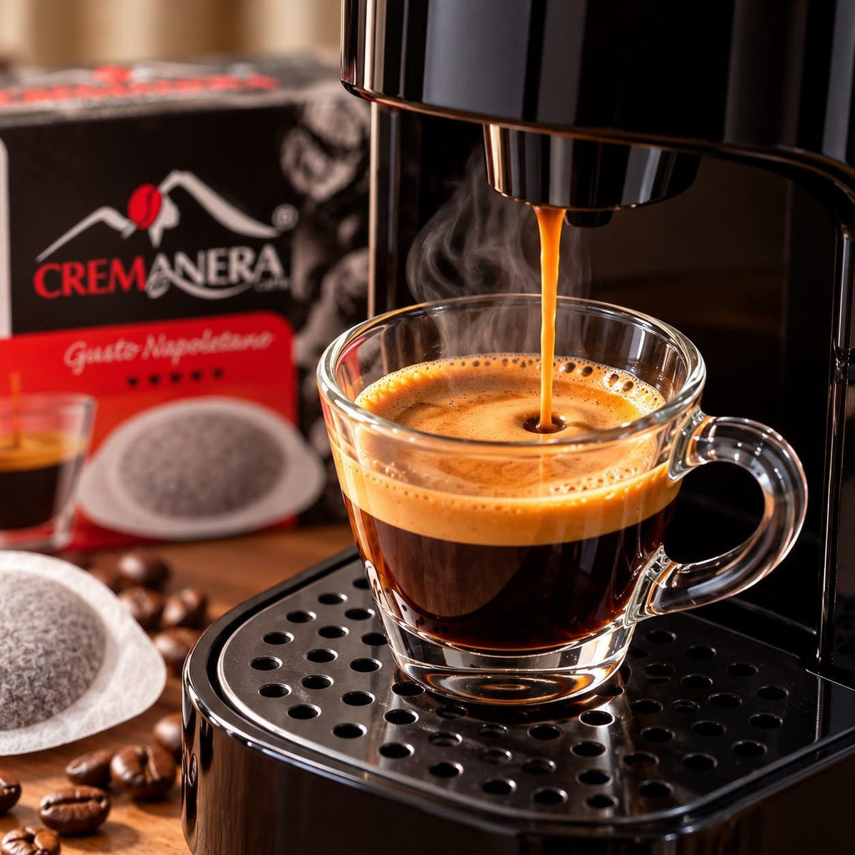 Caffè Cuore Nero 50 Cialde + kit