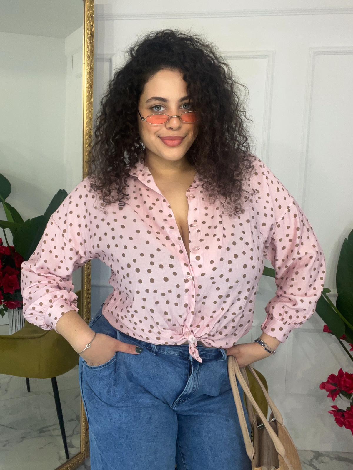 Camicia Marilyn Rosa