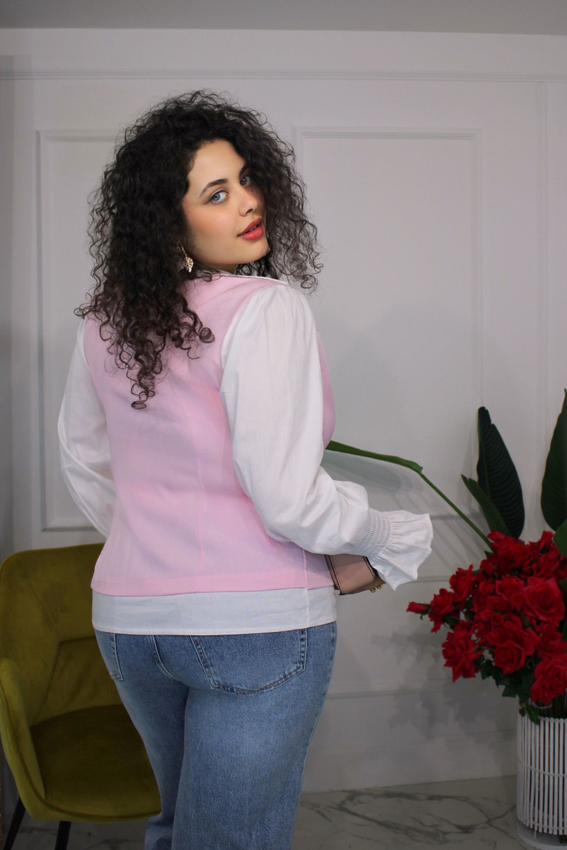 Camicia Penelope Rosa