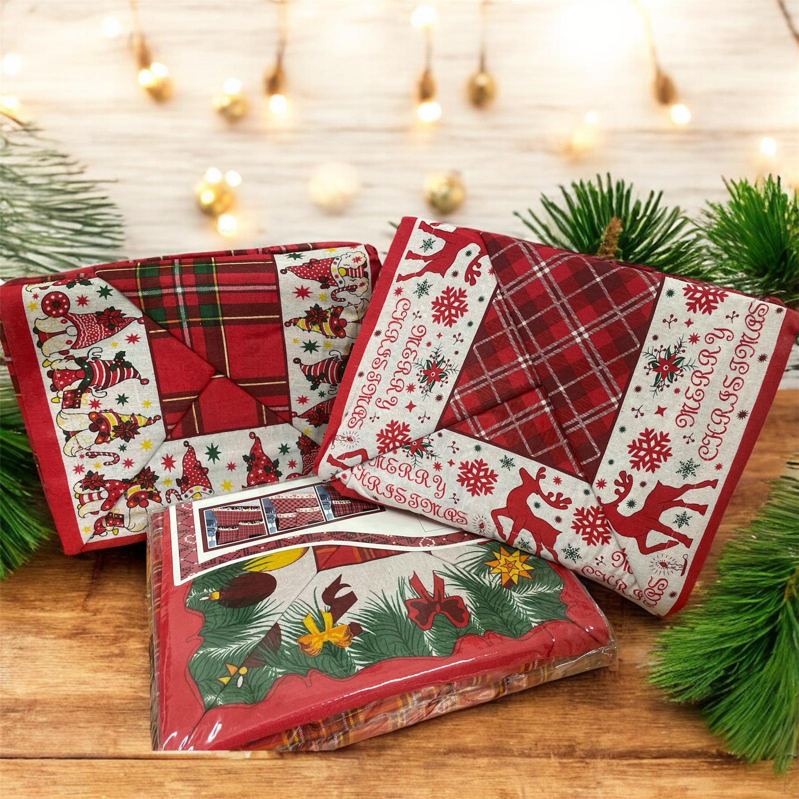 Completo letto matrimoniale flanella NATALE