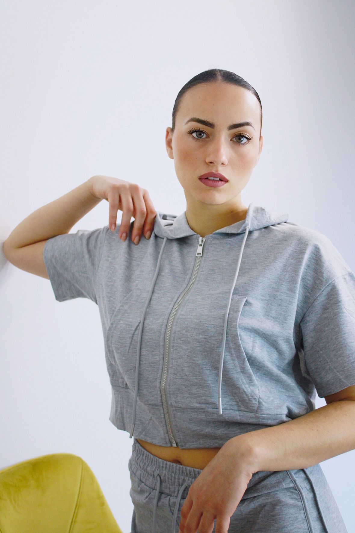 Coordinato Cap Grigio
