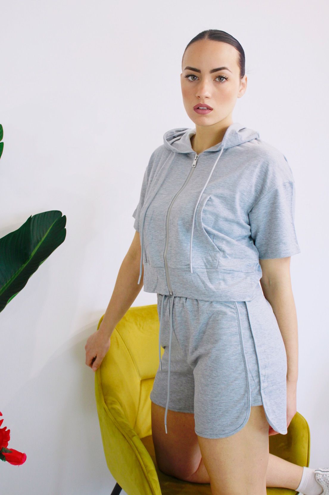 Coordinato Cap Grigio