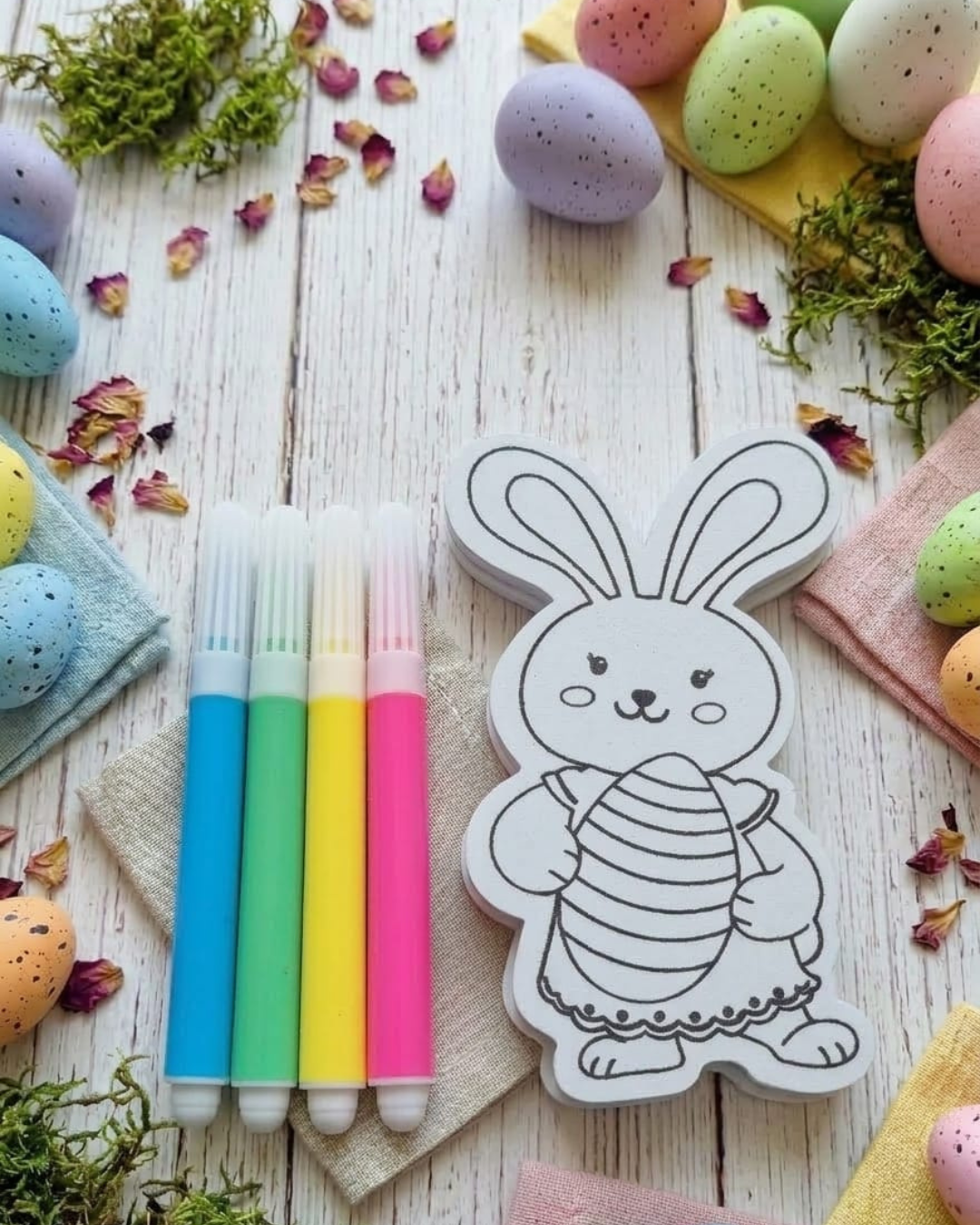 Decupage Gomma Eva Coniglio