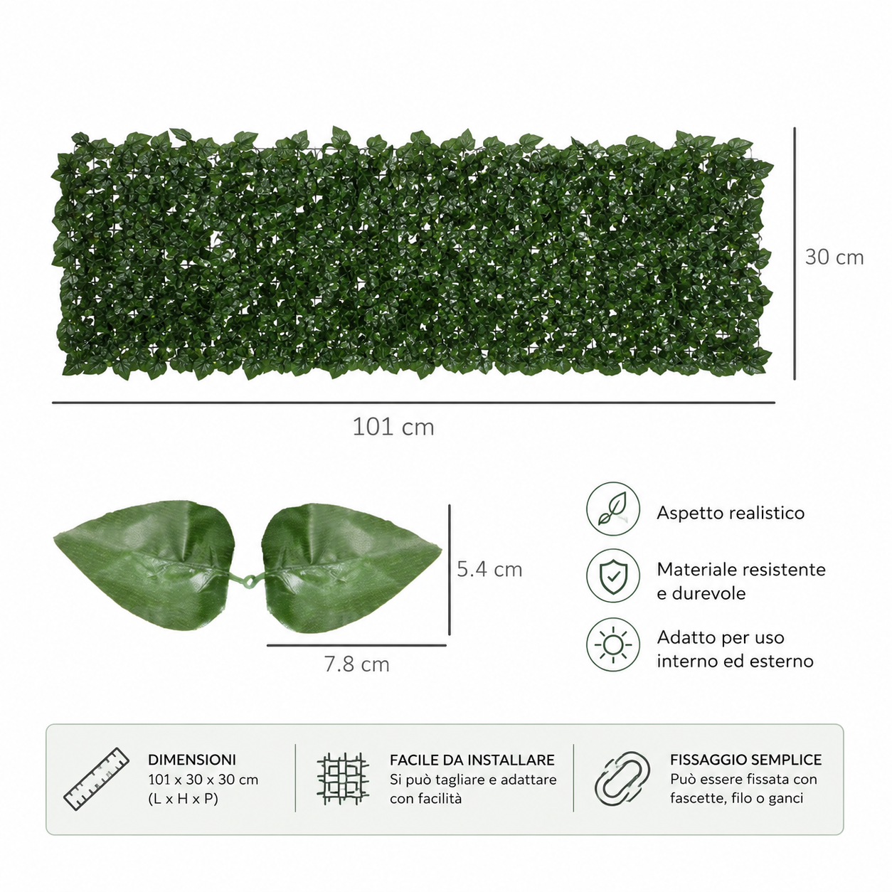 Edera artificiale
