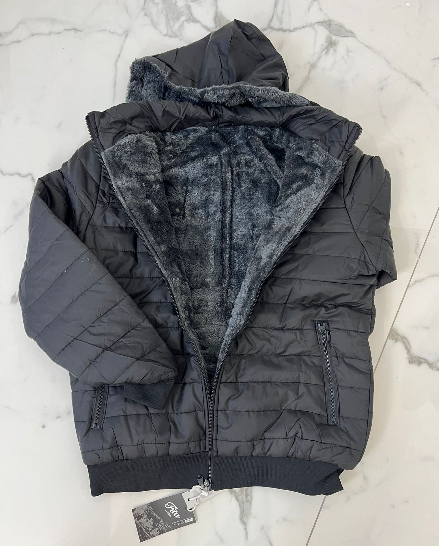 Giubbino UOMO foderato pelliccia