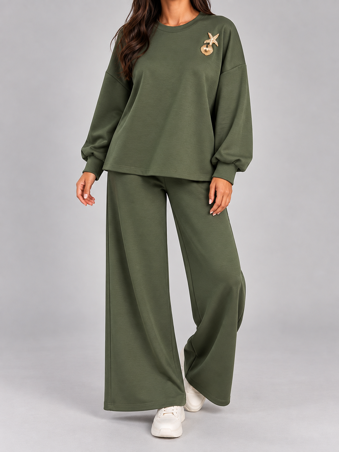 Tuta Donna Comfy con Pantalone Palazzo
