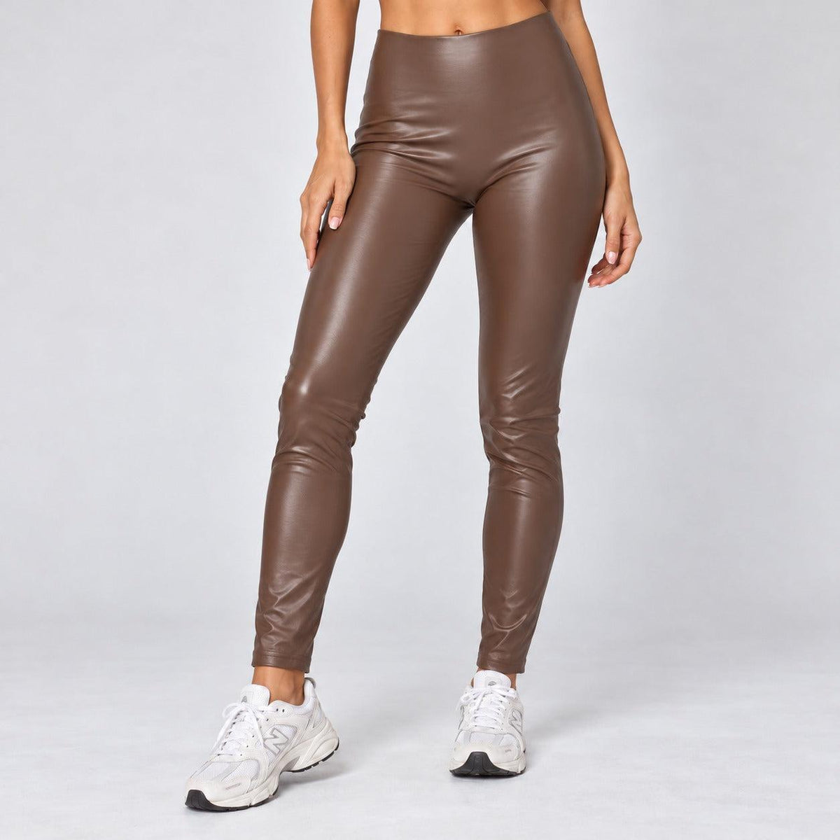 Leggings pelle senza cuciture