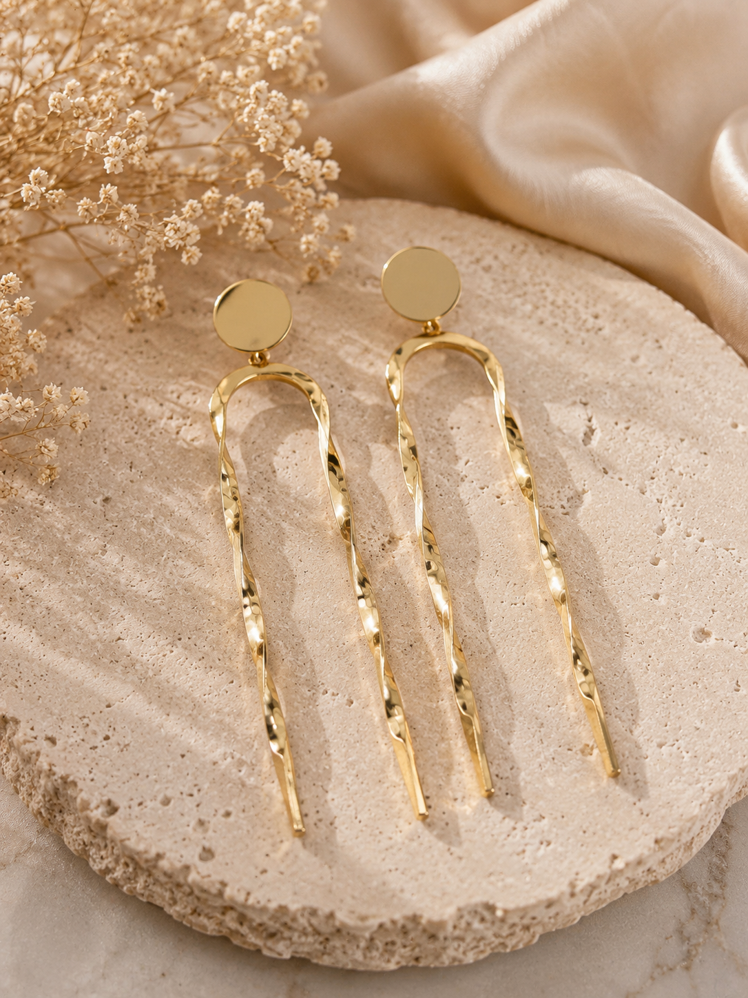 Orecchini Golden Wave