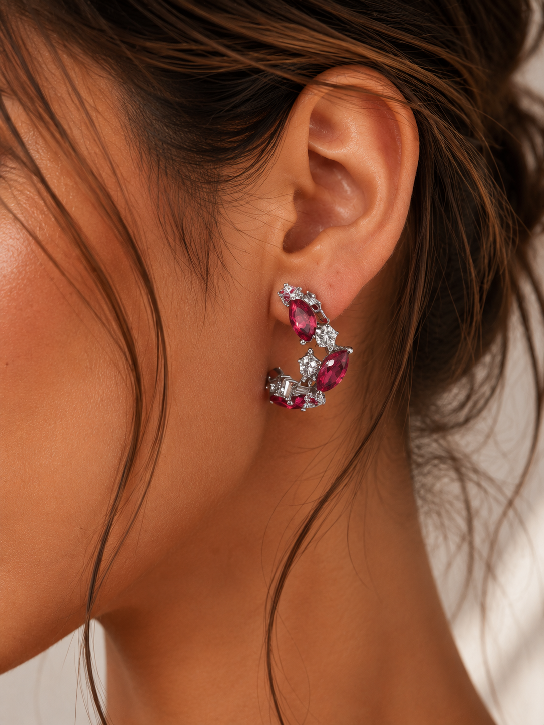 Orecchini Red Diamond