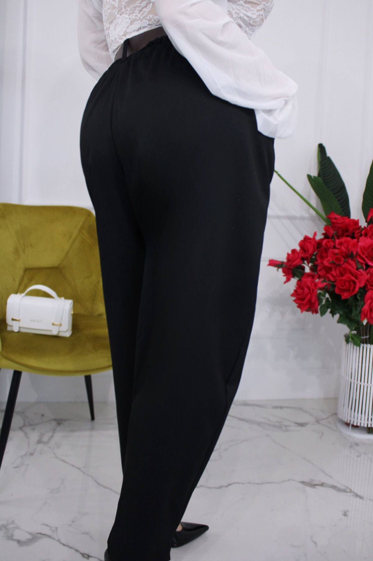 Pantalone Balloon Nero