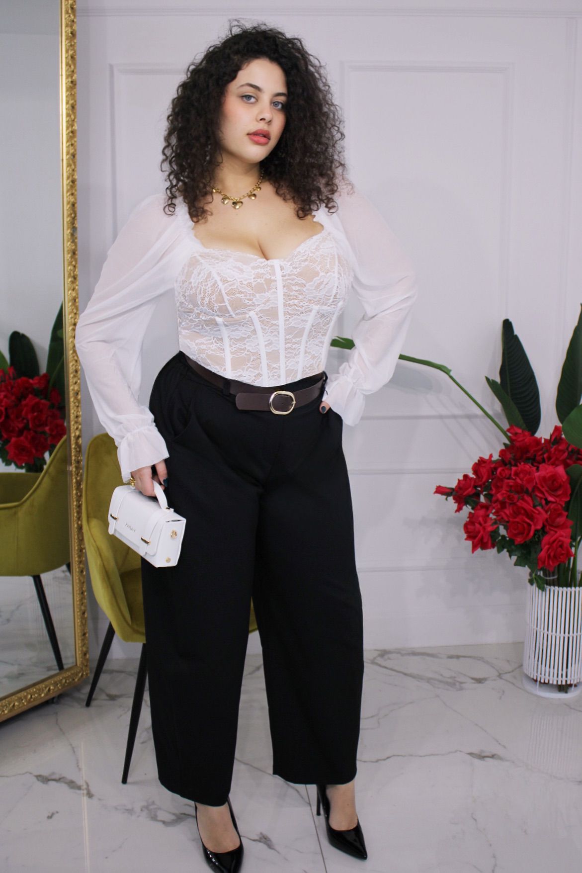 Pantalone Balloon Nero