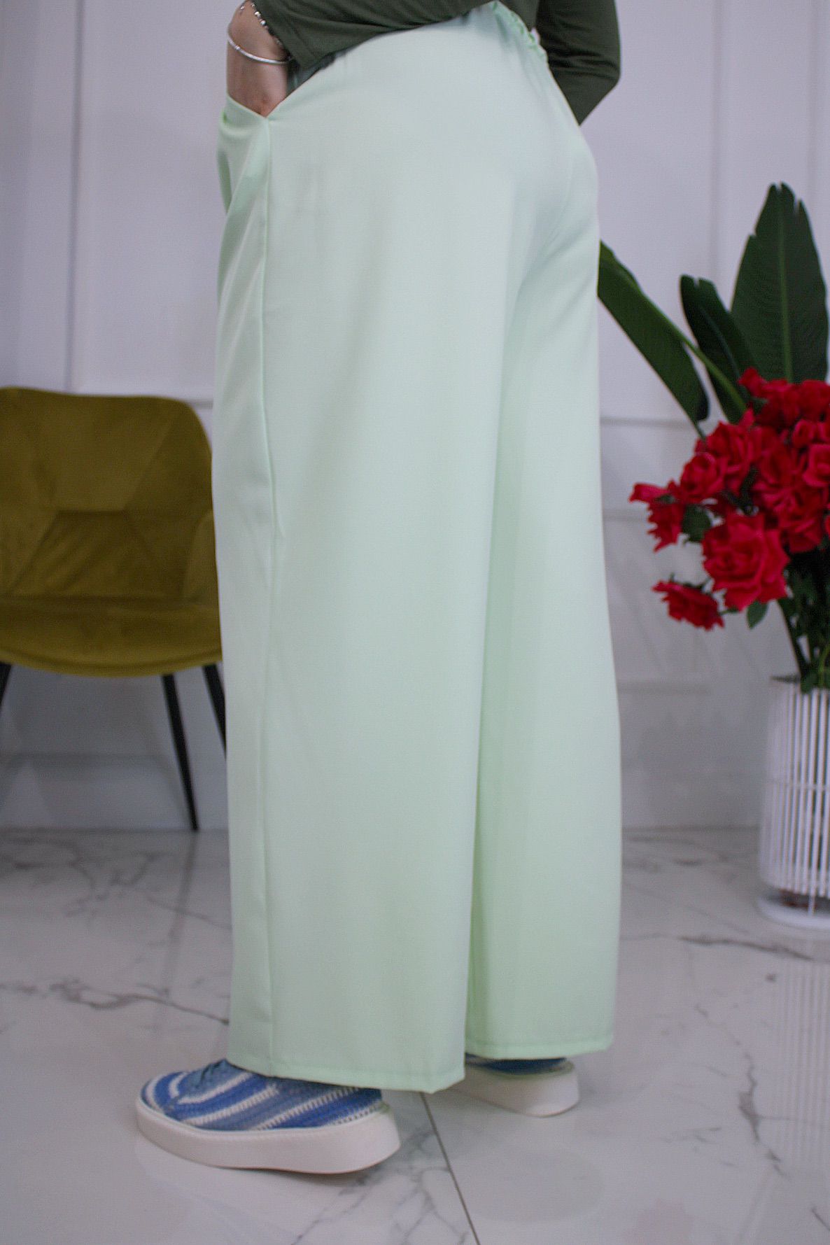 Pantalone Comfy Verde