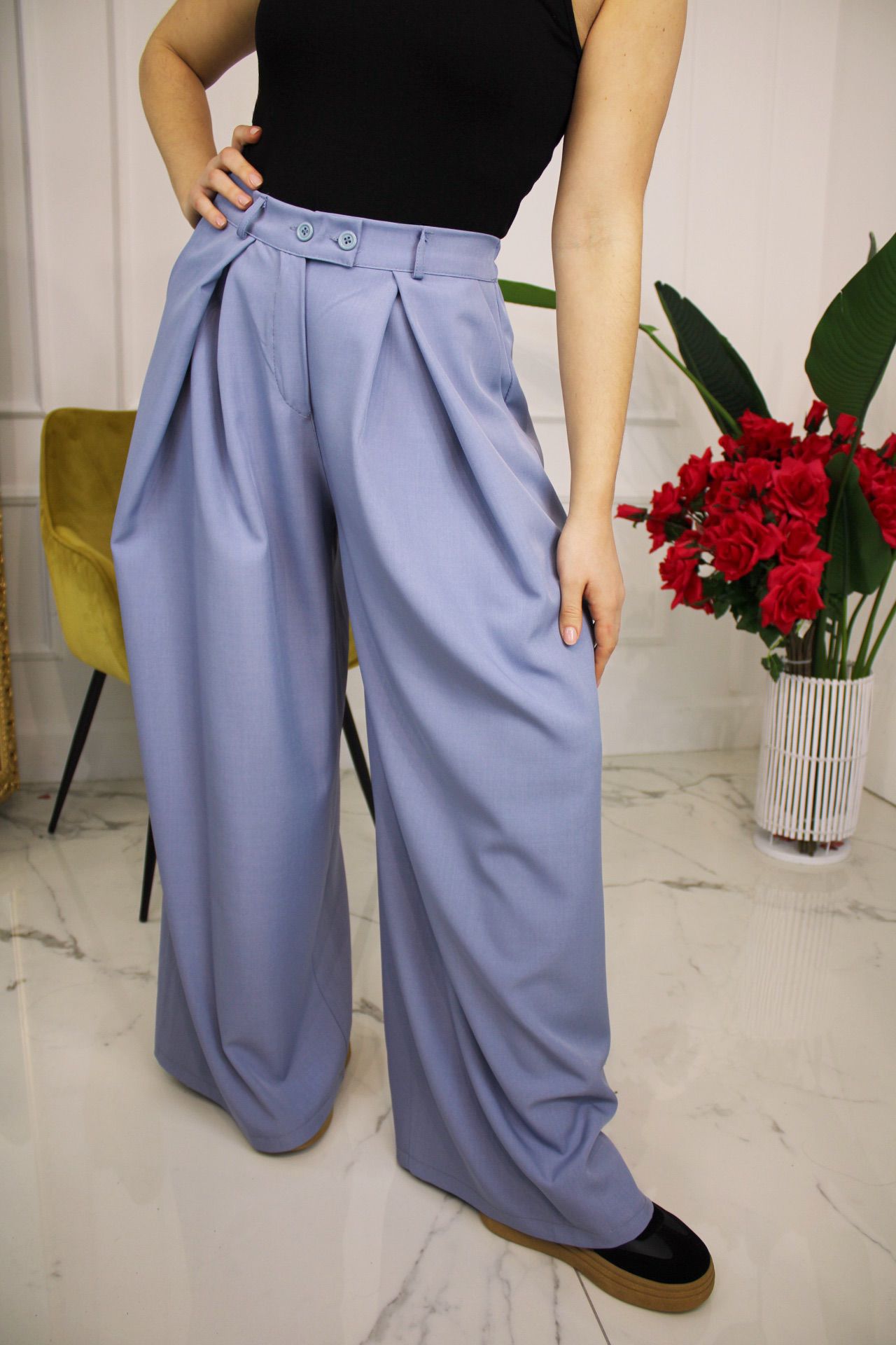 Pantalone Crystal Glicine