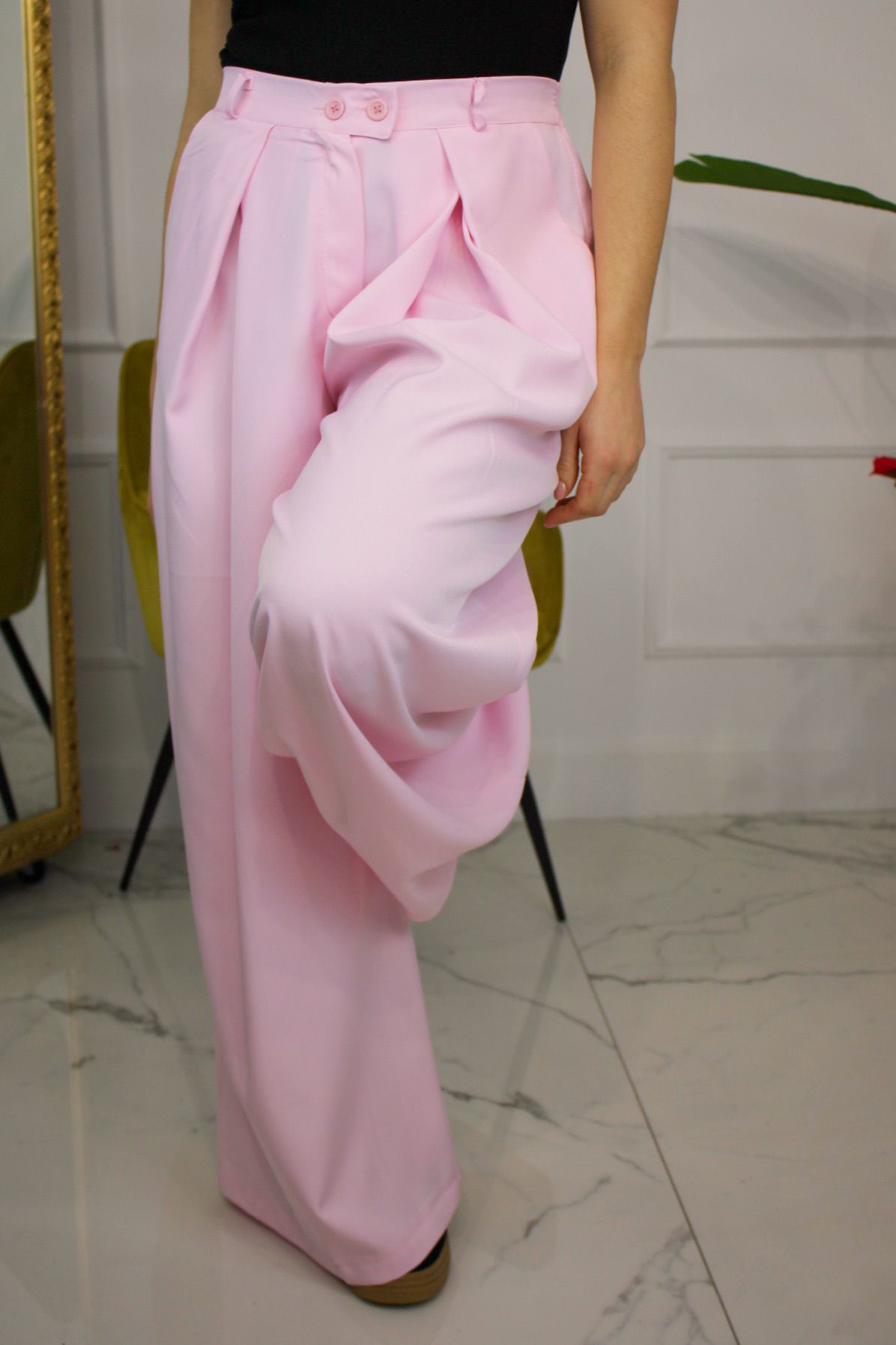 Pantalone Crystal Rosa