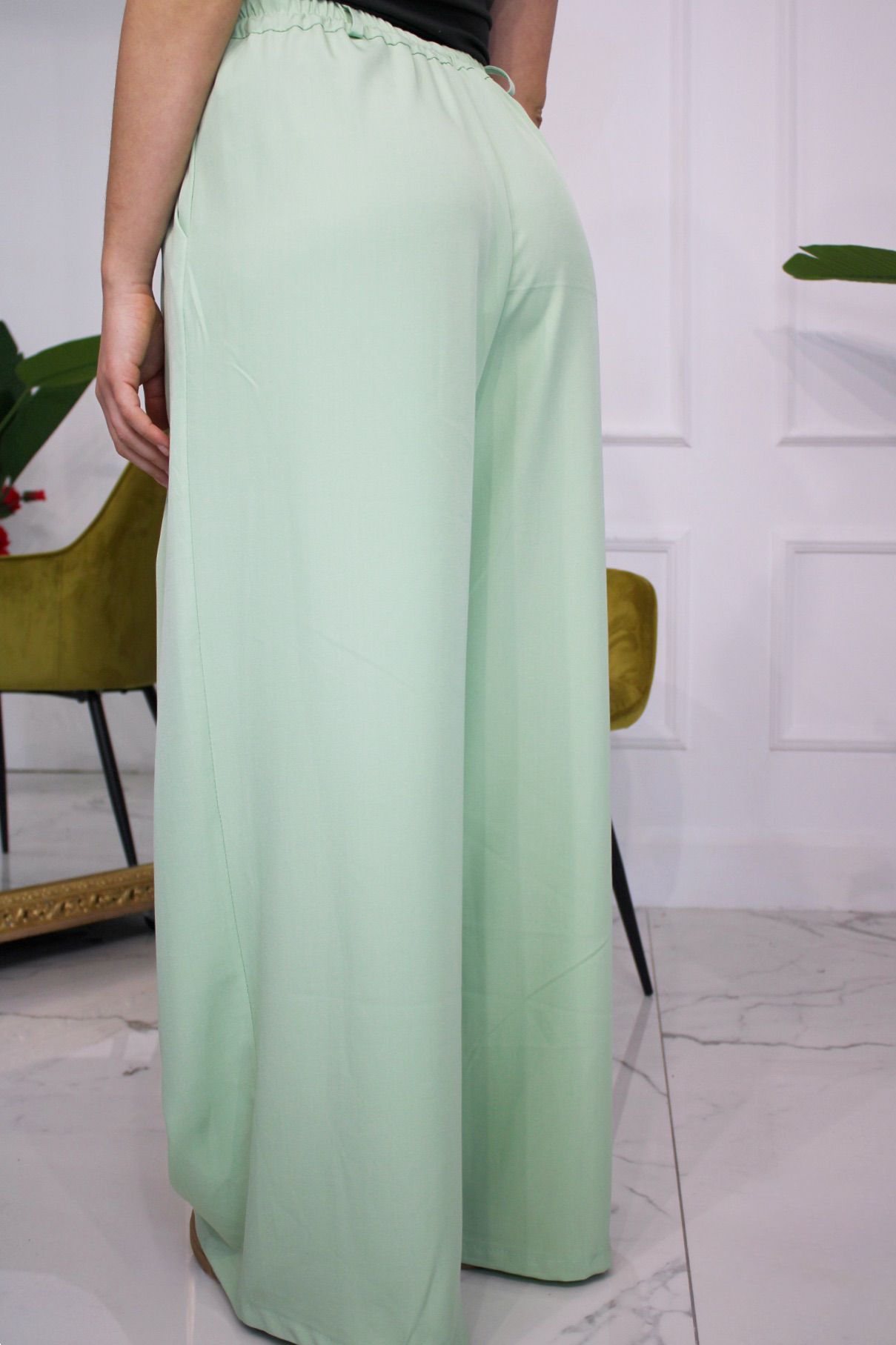 Pantalone Crystal Verde Menta