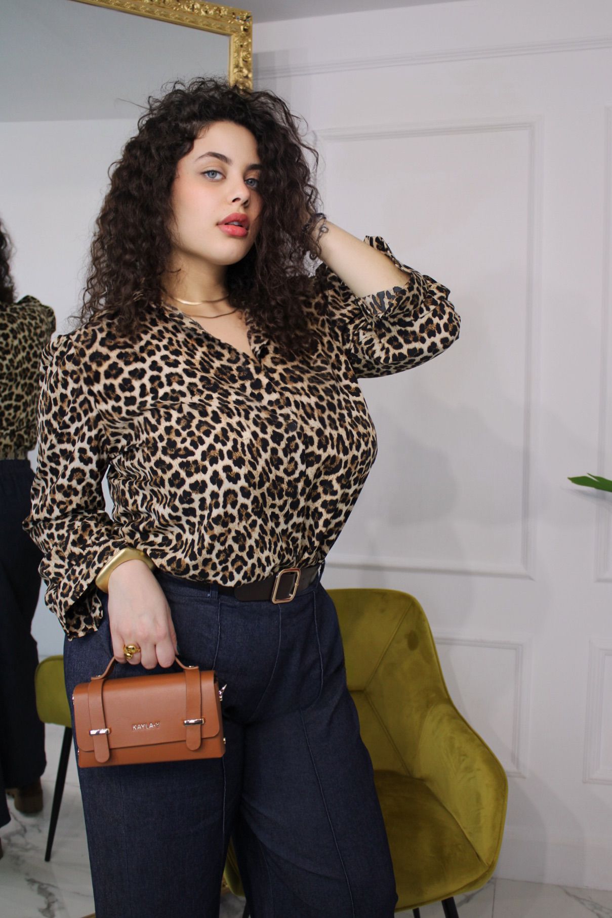 Pantalone Denim Curvy