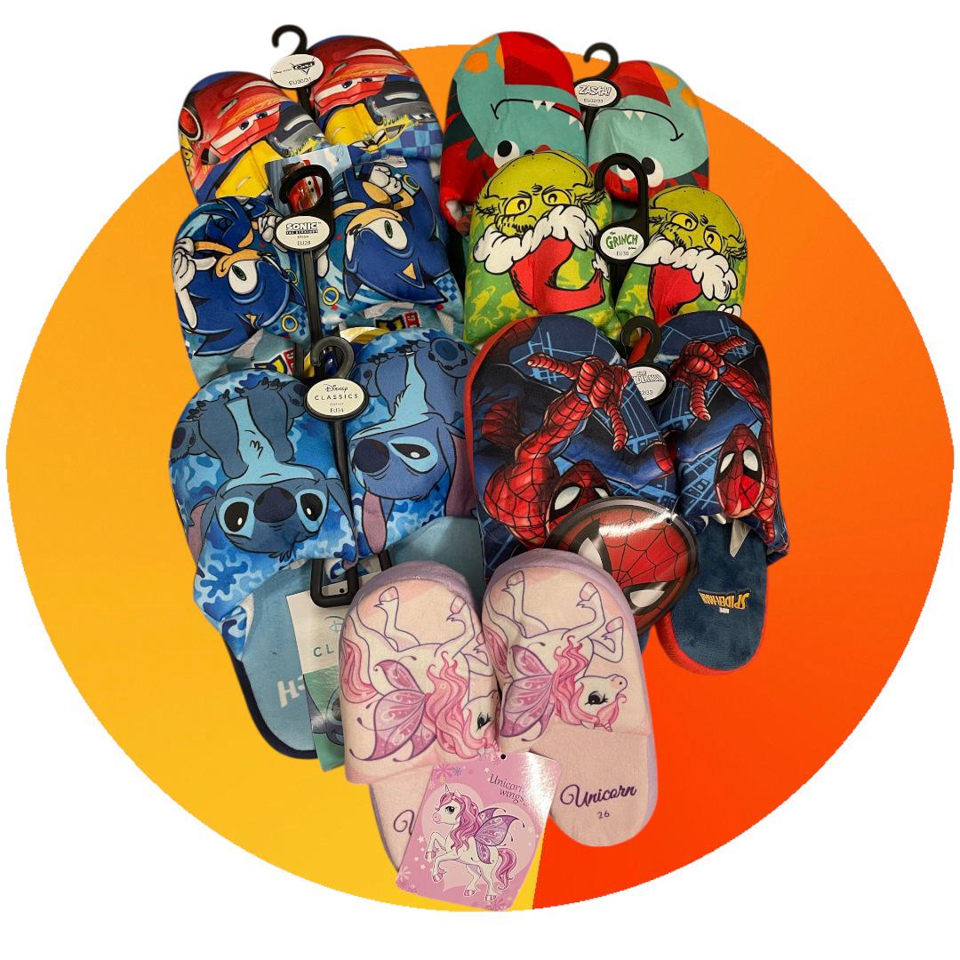 Pantofole per BAMBINI con personaggio