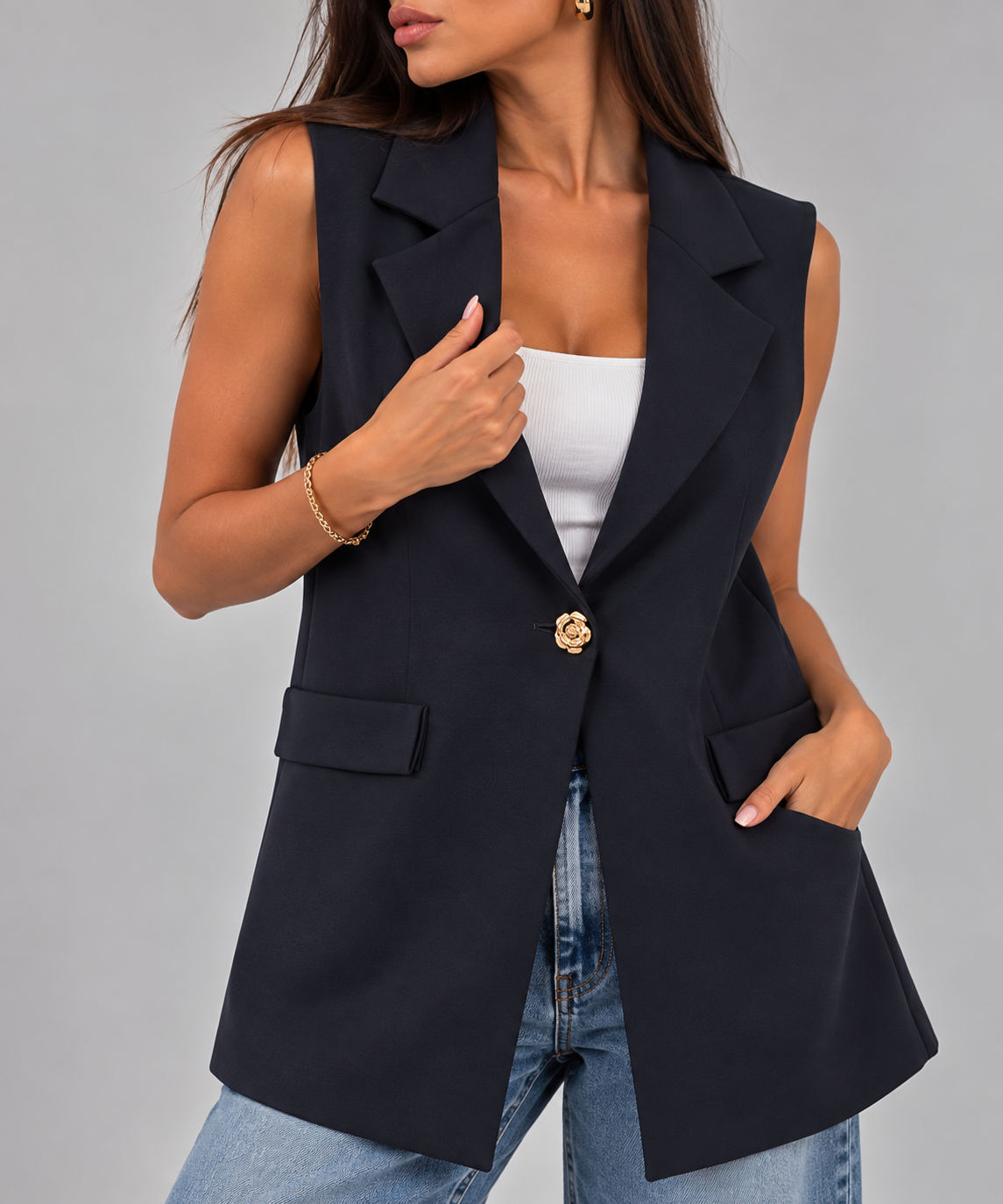 Gilet Donna Giromanica
