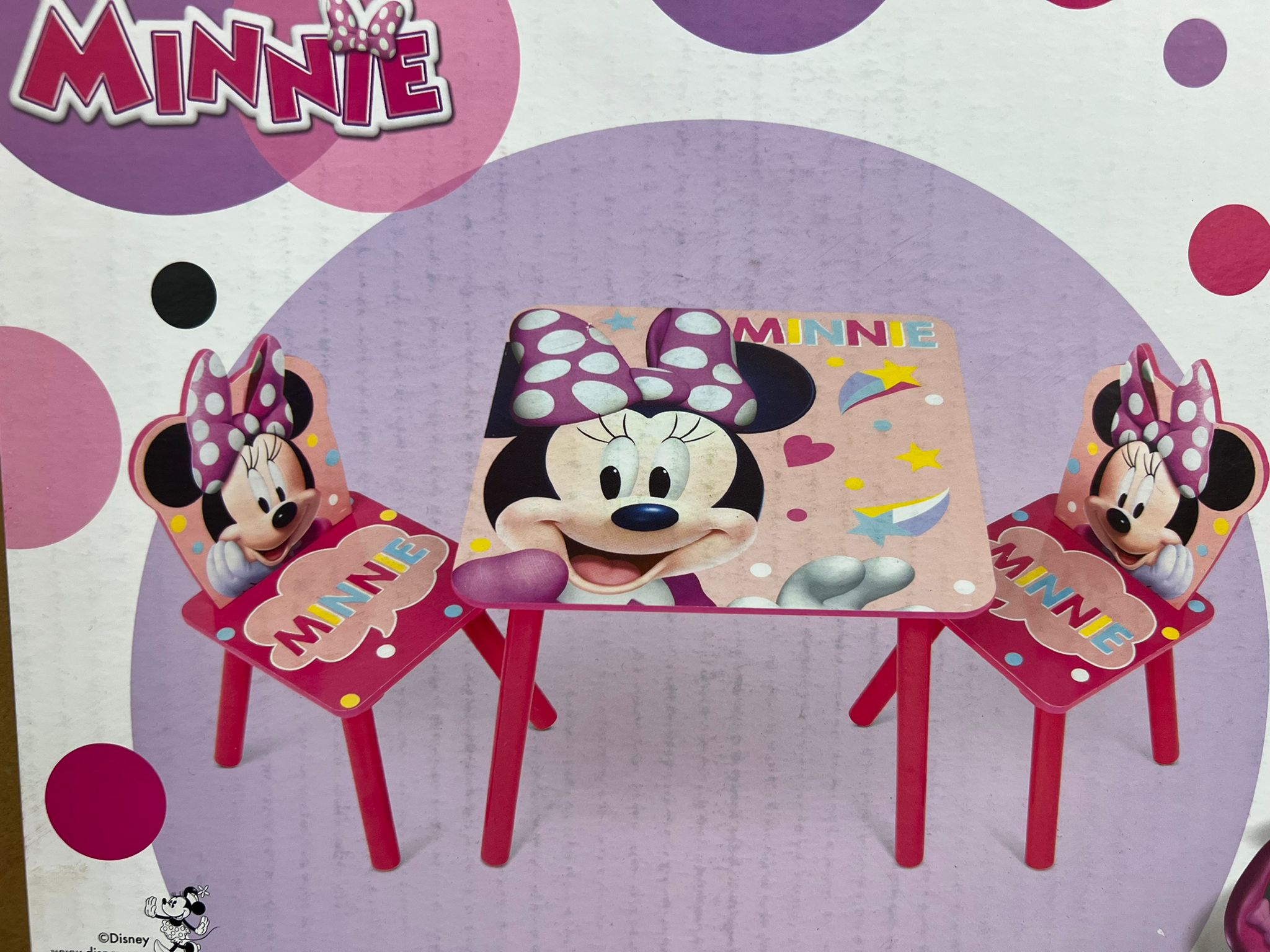 SET tavolino e sedie Disney