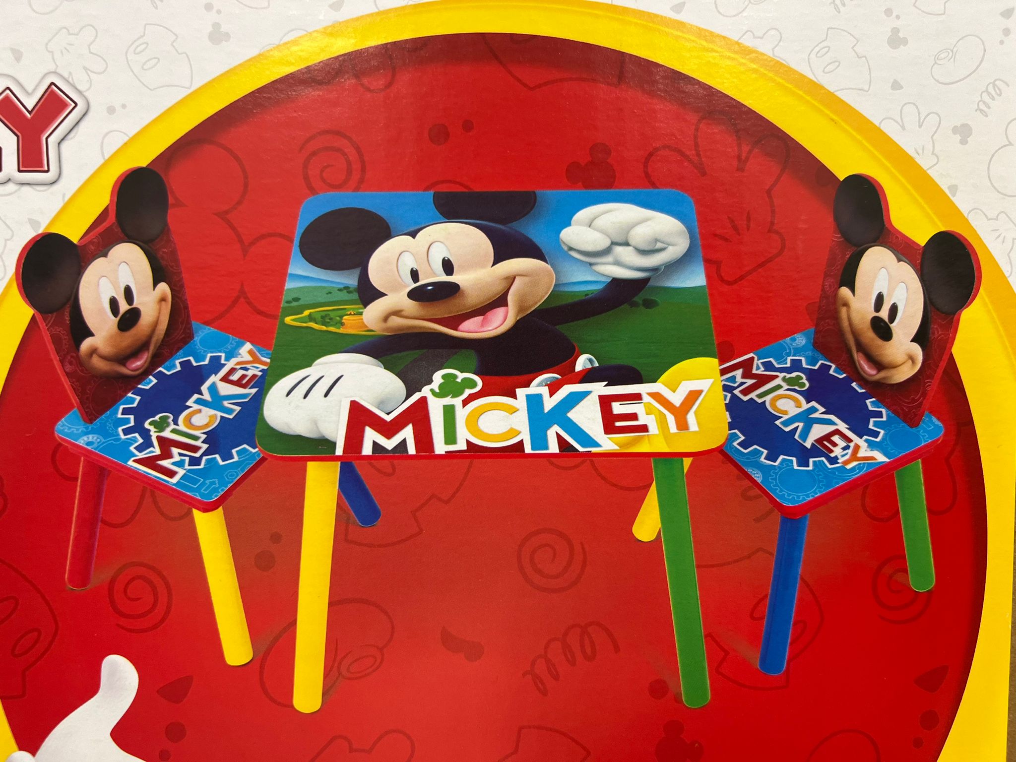 SET tavolino e sedie Disney