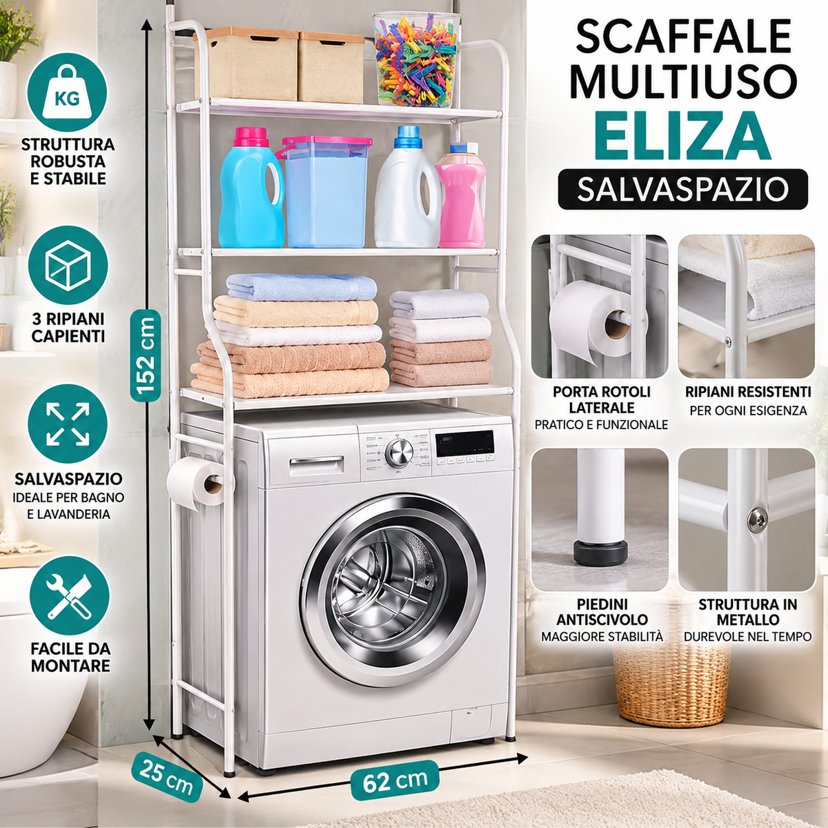 Scaffale salvaspazio