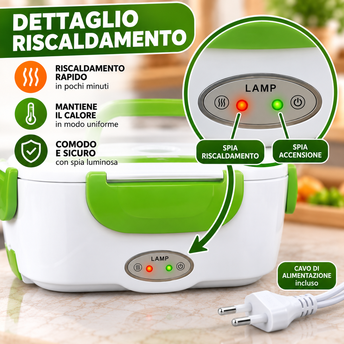 Scaldavivande elettrico