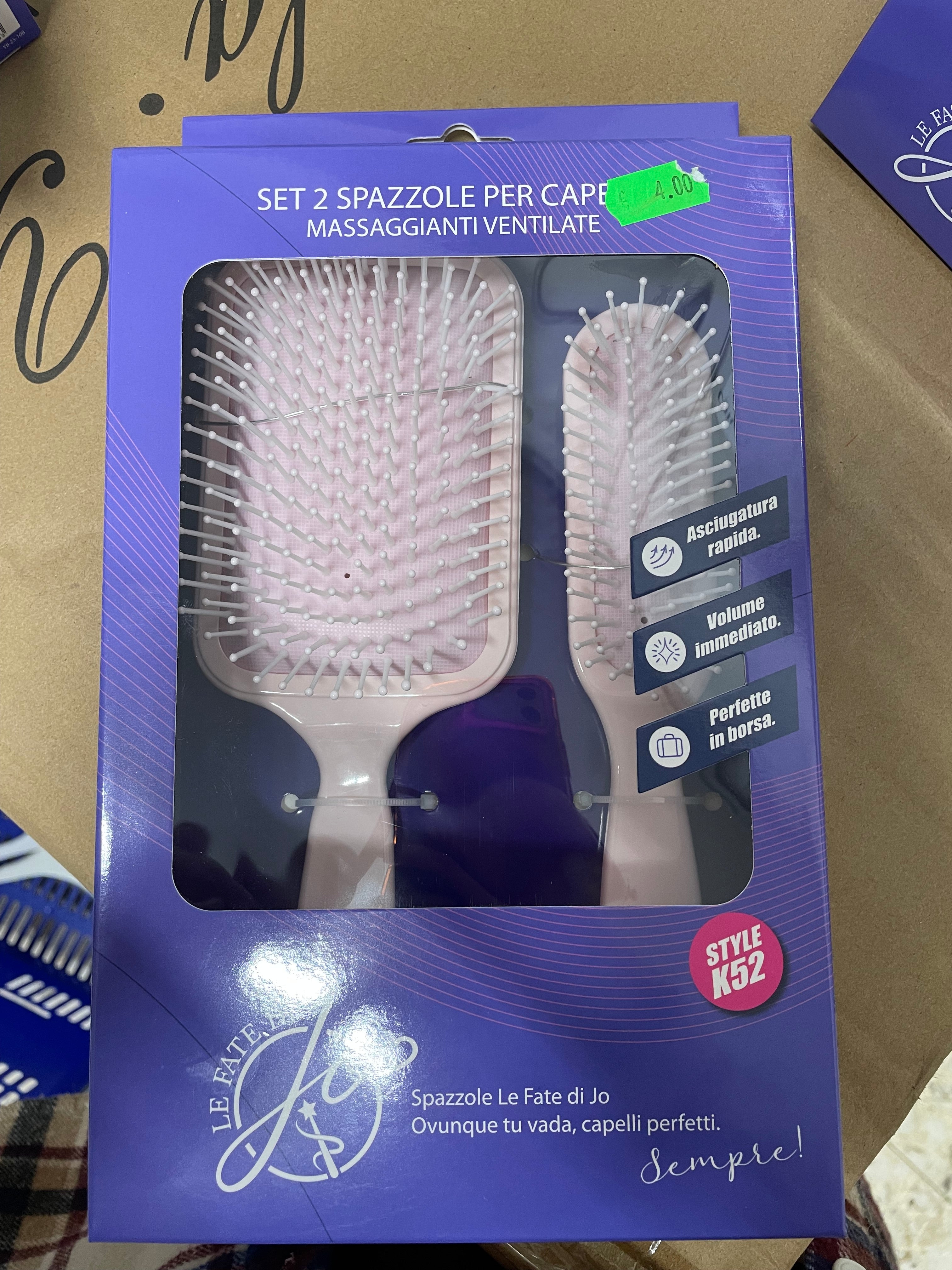 Set 2 pezzi per capelli