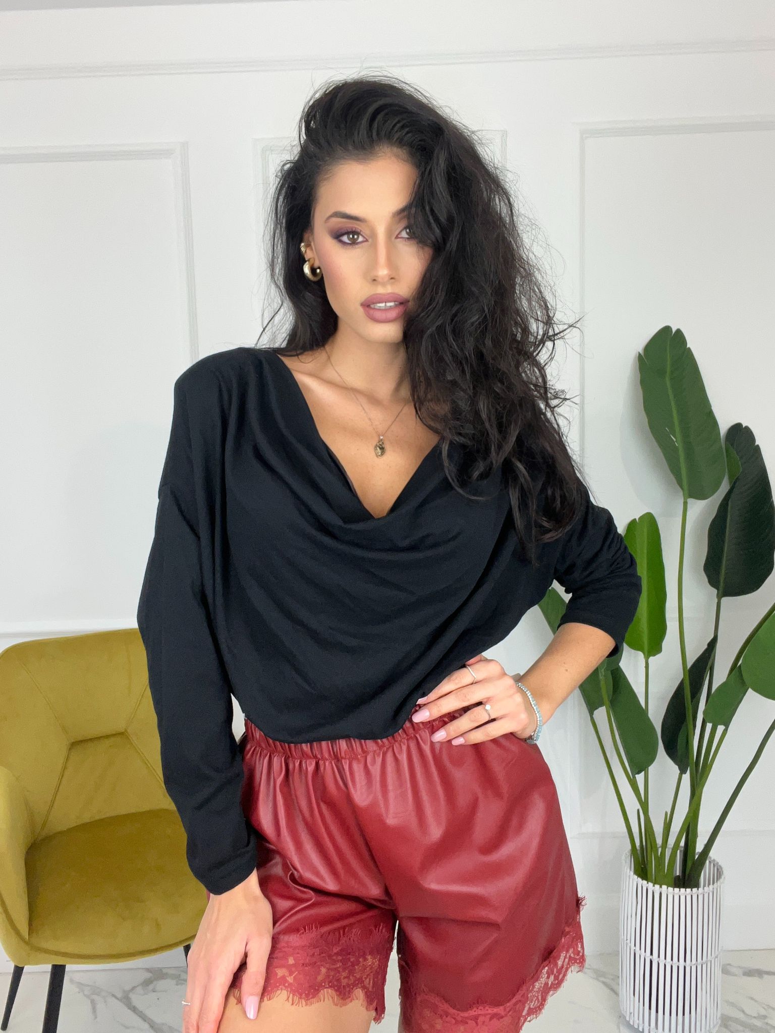 Shorts Ecopelle Pizzo