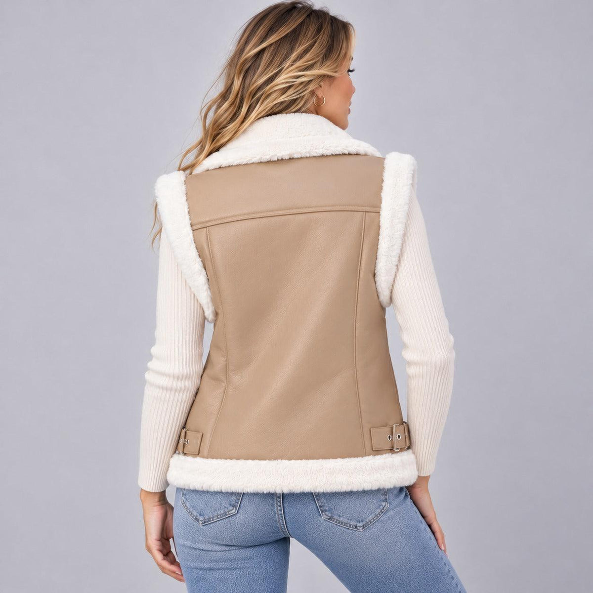 Smanicato con zip decentrata