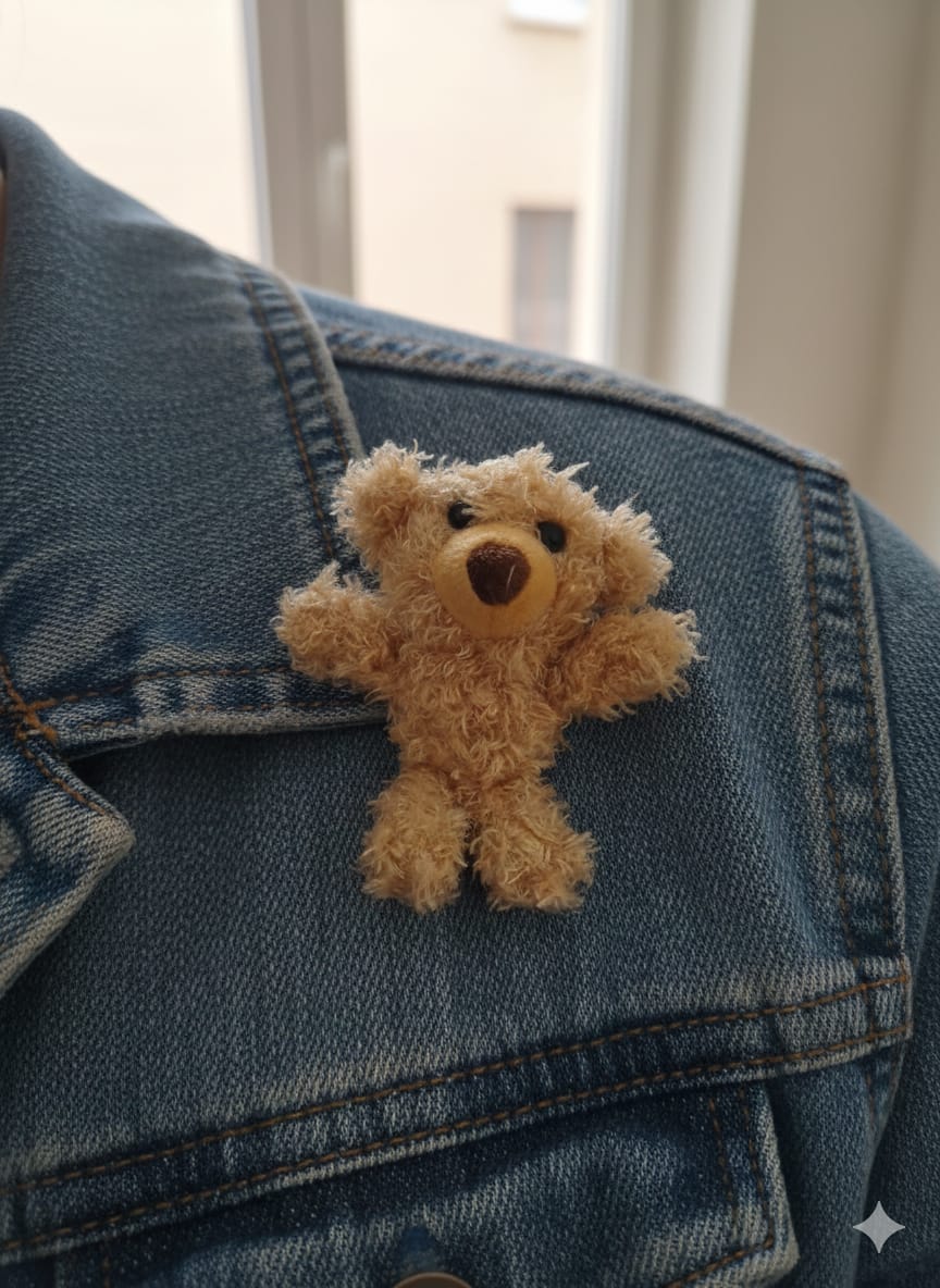 Spilla teddy