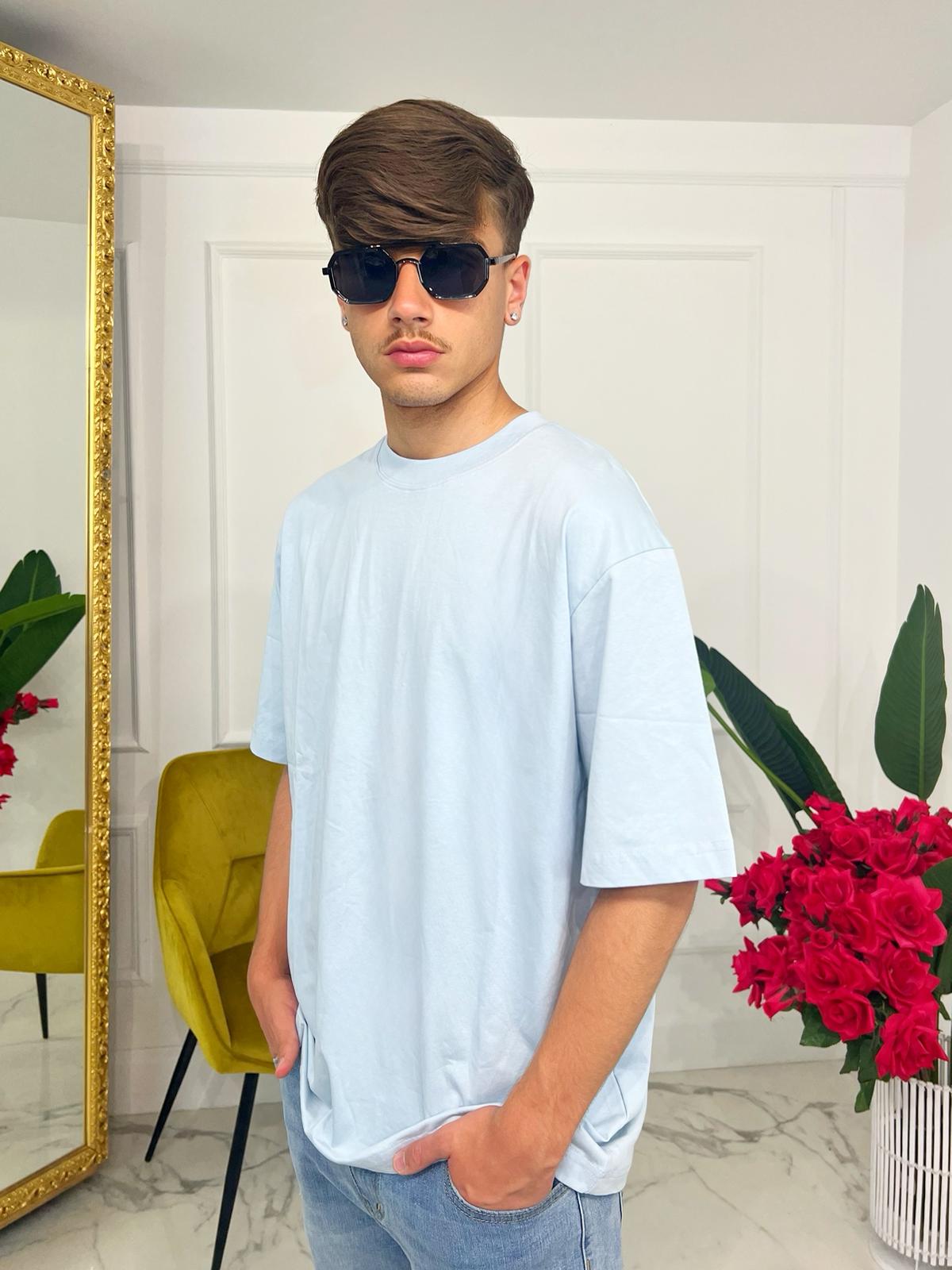 T-shirt Basic Azzurro