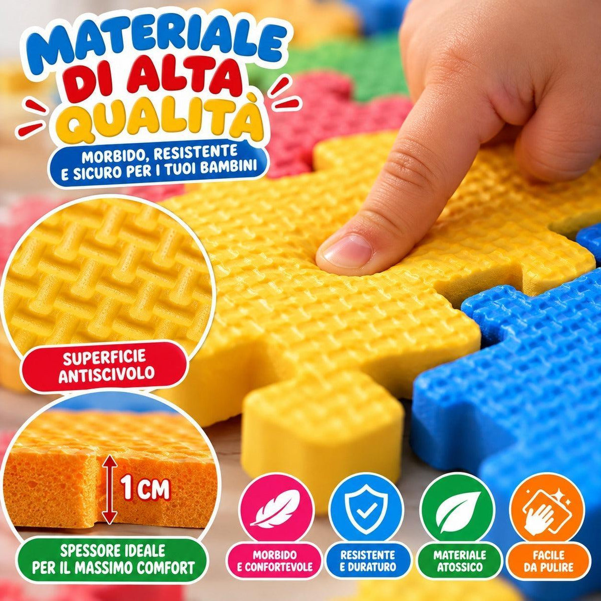 Tappeto Puzzle Baby 10pz