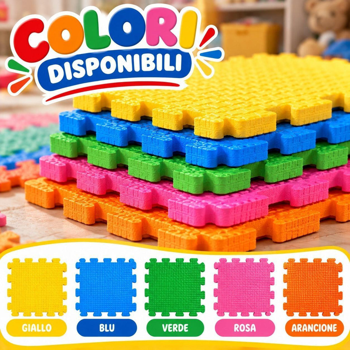 Tappeto Puzzle Baby 10pz