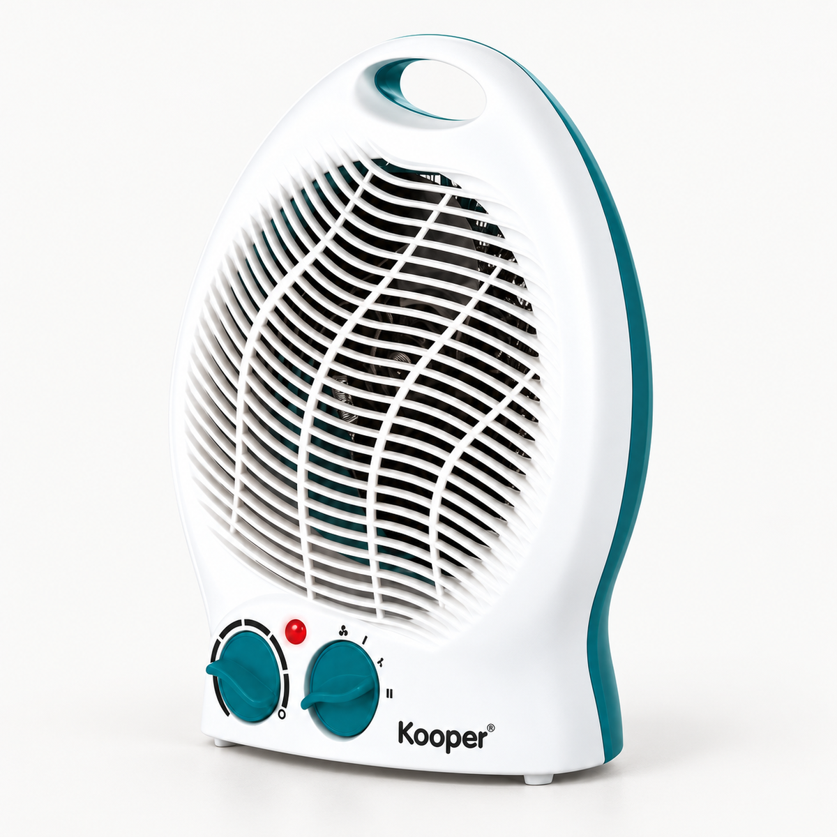 Termoventilatore Kooper 2000 W con termostato regolabile e 2 livelli di potenza