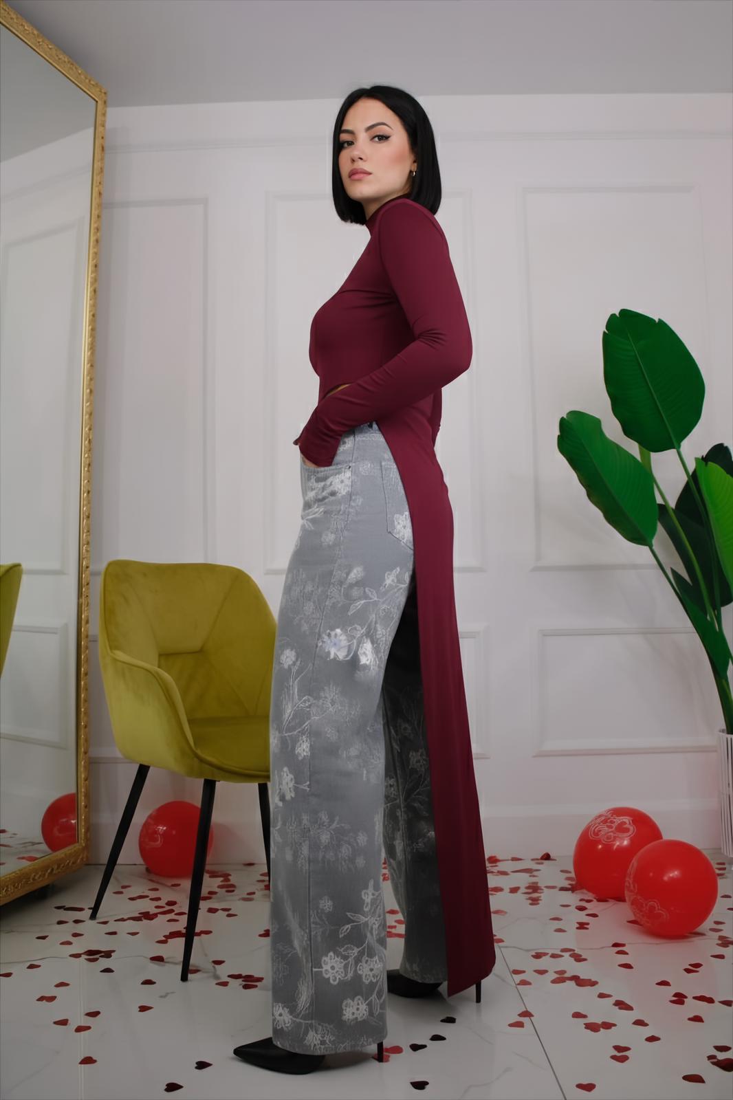 Top Dress Luna Bordeaux