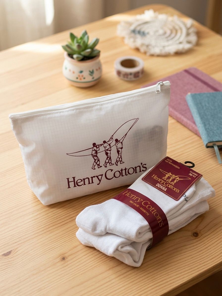 Pochette Calzini Henry Cotton