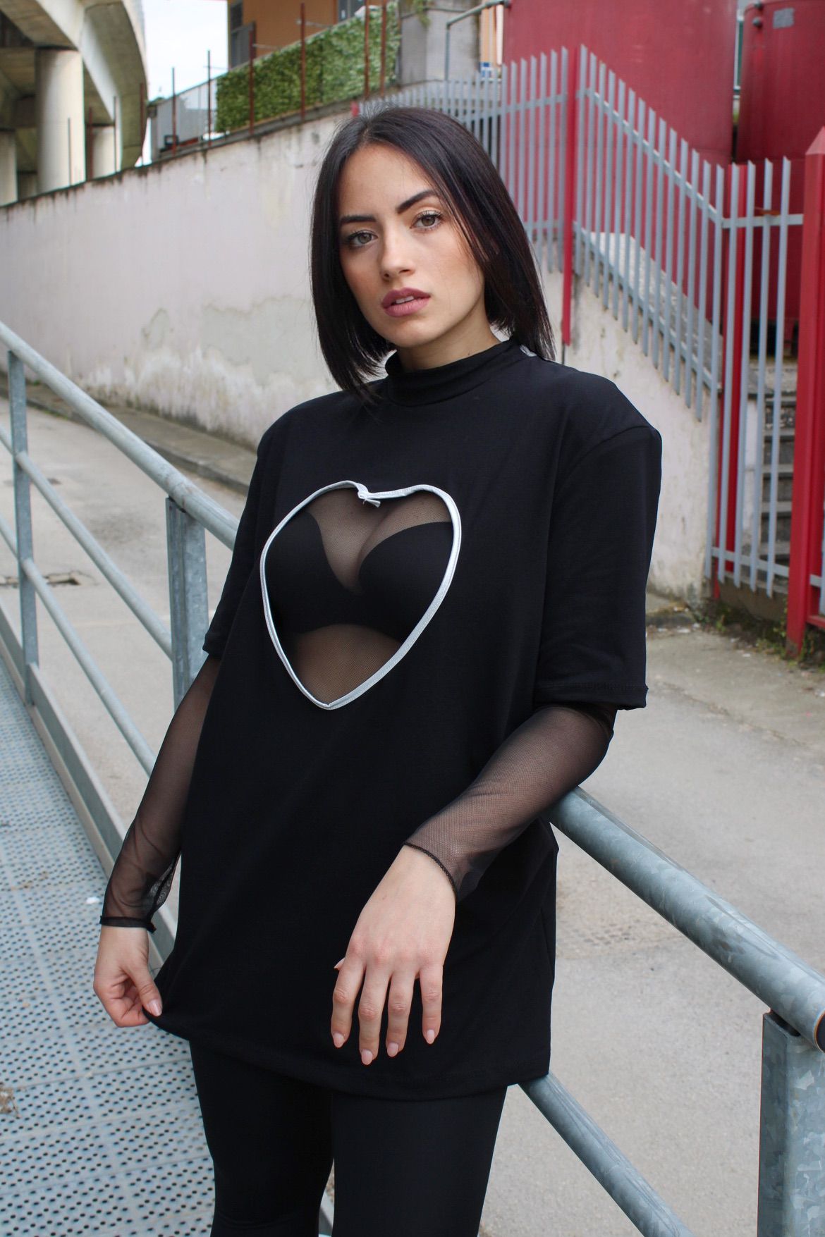Maglia Love Nero