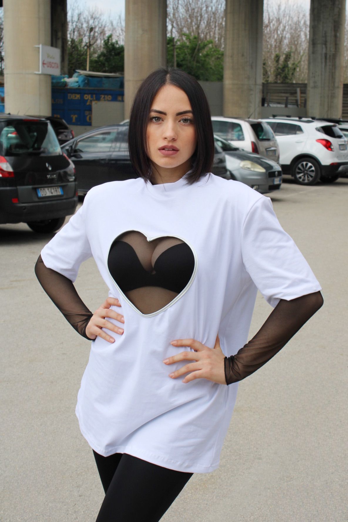 Maglia Love Bianco